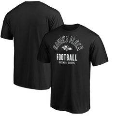 Baltimore Ravens  Nickname Arc T-Shirt