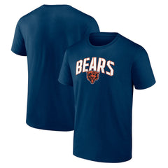 Chicago Bears  Arched Kicker Stencil T-Shirt
