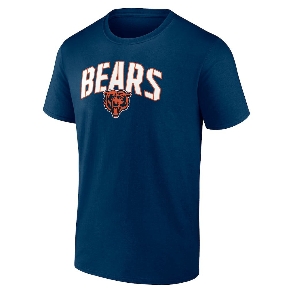 Chicago Bears  Arched Kicker Stencil T-Shirt