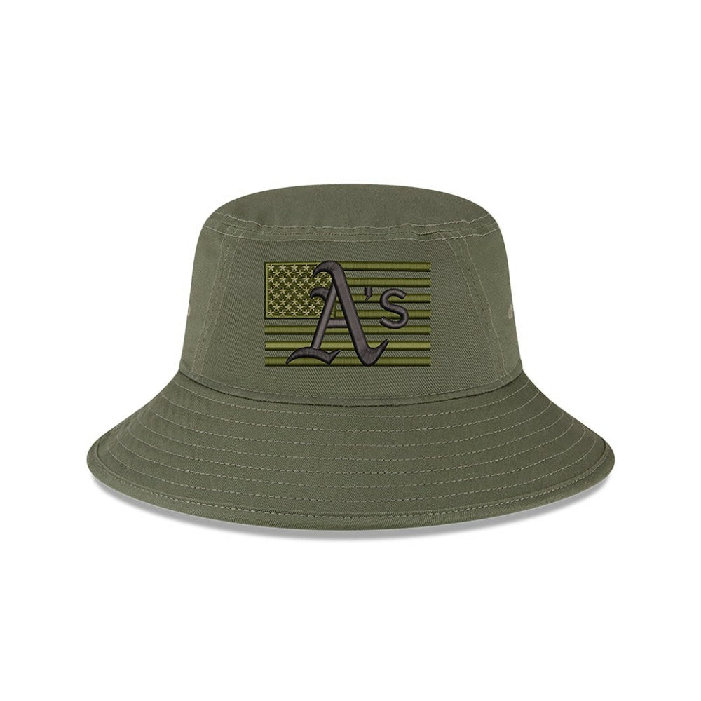 Athletics New Era 2023 Armed Forces Day Bucket Hat | MLB Discount