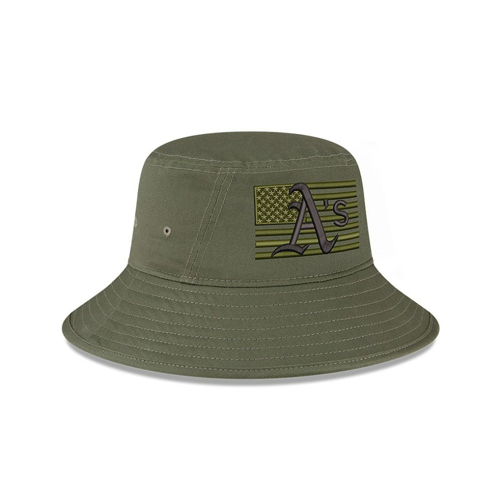Athletics New Era 2023 Armed Forces Day Bucket Hat | MLB Discount