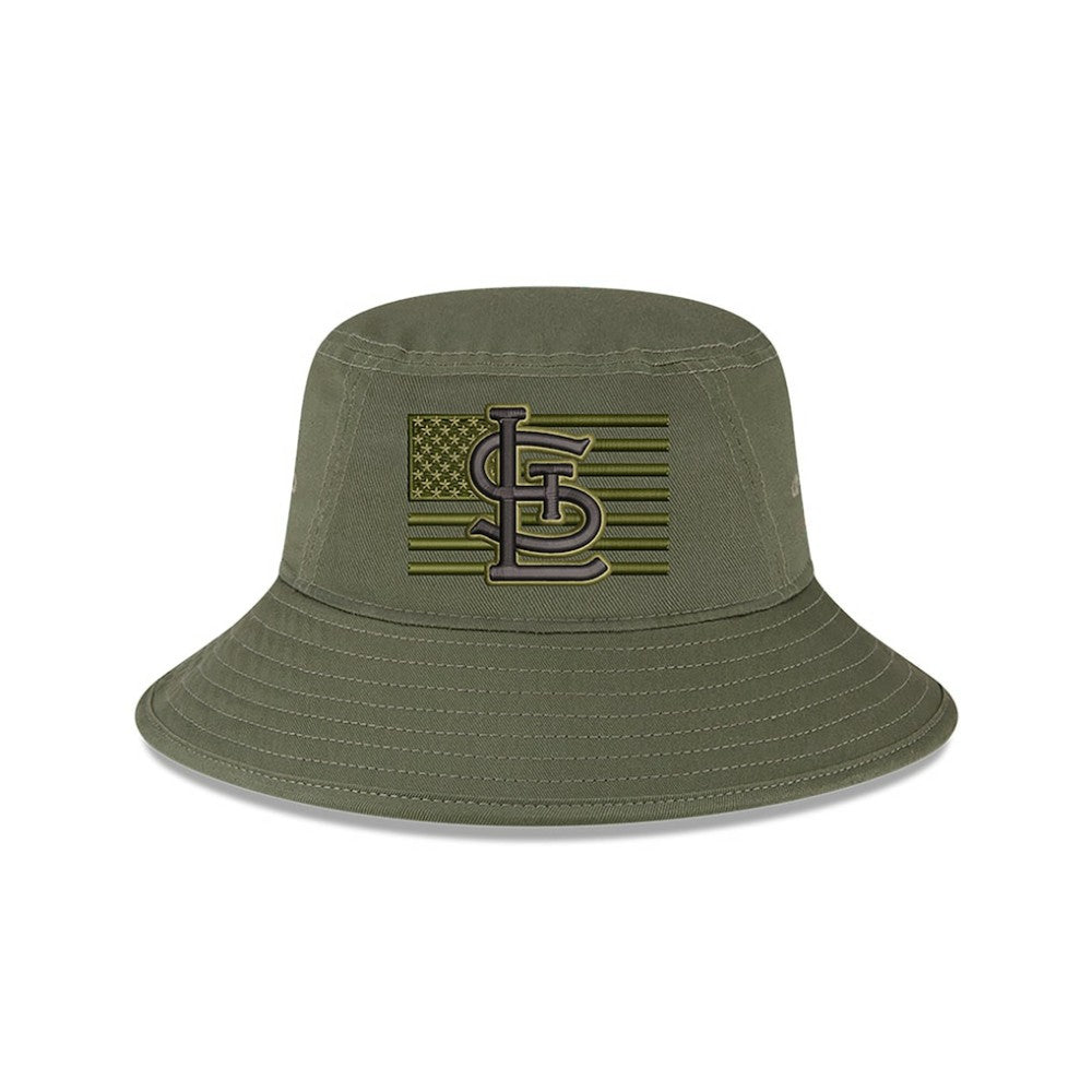 St. Louis Cardinals New Era 2023 Armed Forces Day Bucket Hat | MLB Online