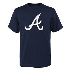 Atlanta Braves Youth Logo Primary Team T-Shirt | MLB US