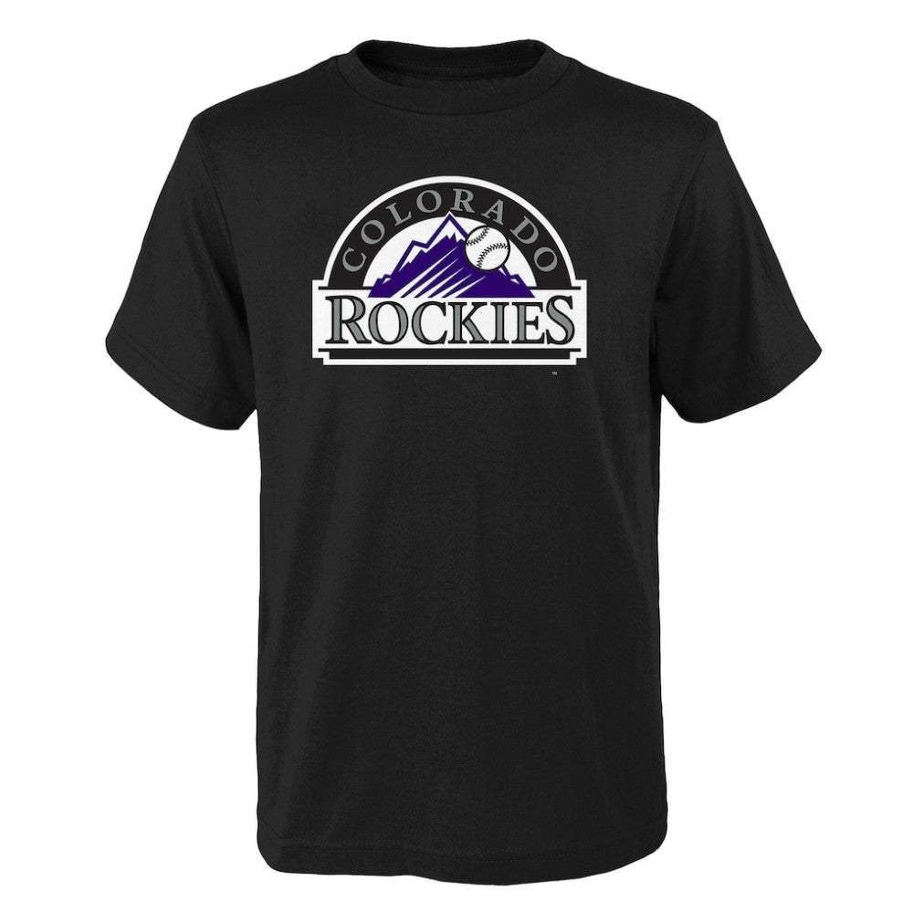 Colorado Rockies Youth Logo Primary Team T-Shirt | MLB New
