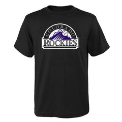 Colorado Rockies Youth Logo Primary Team T-Shirt | MLB New