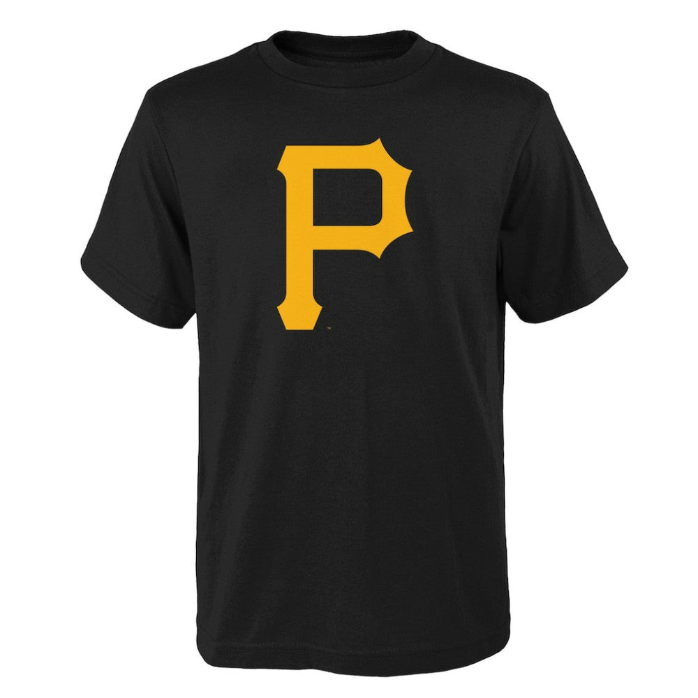 Pittsburgh Pirates Youth Logo Primary Team T-Shirt | MLB For sale