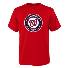 Washington Nationals Youth Logo Primary Team T-Shirt | MLB US