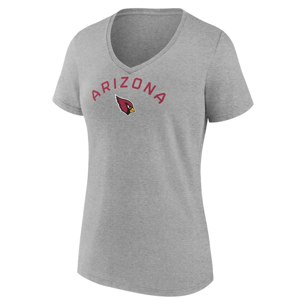 Arizona Cardinals  Women's Team Arc V-Neck T-Shirt