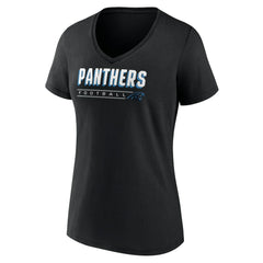 Carolina Panthers  Women's Primary Play V-Neck T-Shirt