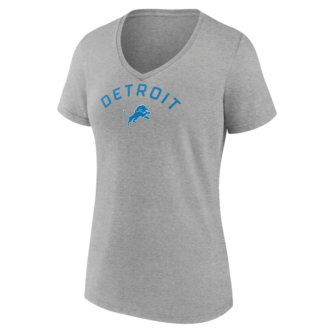 Detroit Lions  Women's Team Arc V-Neck T-Shirt