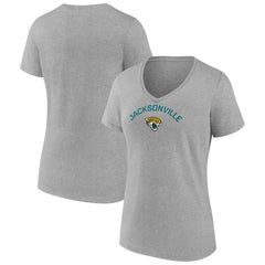 Jacksonville Jaguars  Women's Team Arc V-Neck T-Shirt