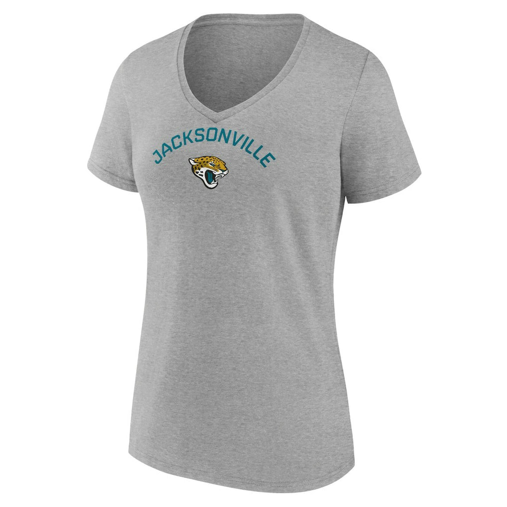 Jacksonville Jaguars  Women's Team Arc V-Neck T-Shirt