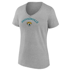 Jacksonville Jaguars  Women's Team Arc V-Neck T-Shirt