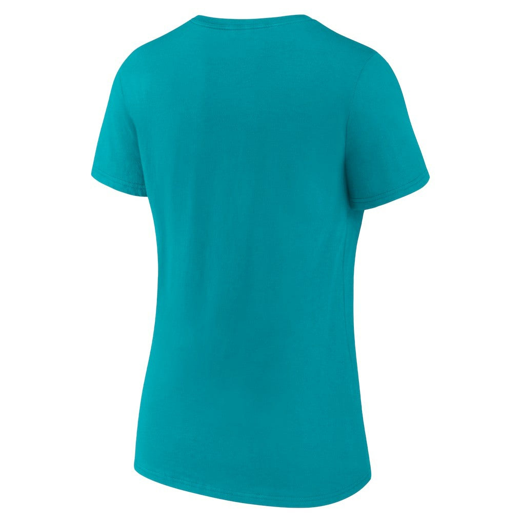 Miami Dolphins  Women's Primary Play V-Neck T-Shirt