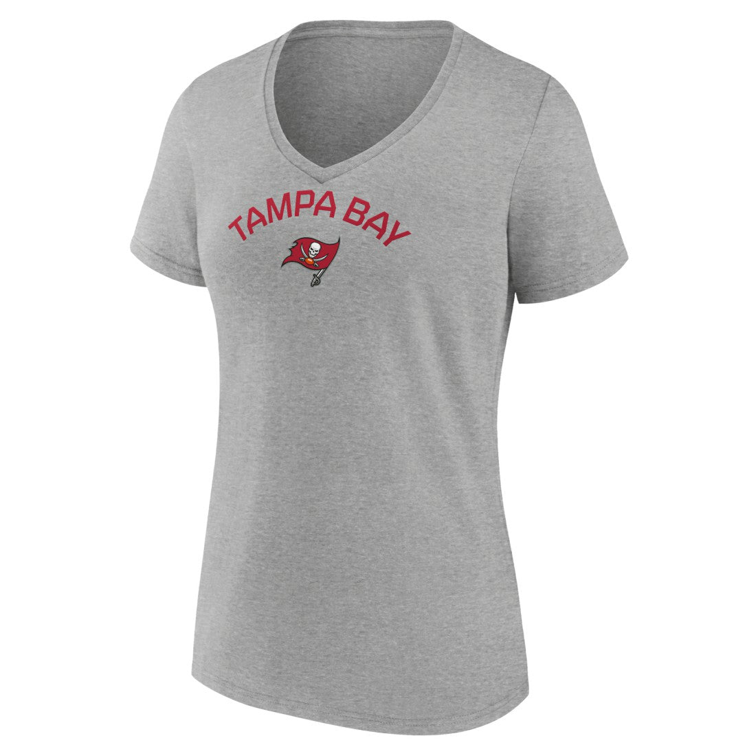 Tampa Bay Buccaneers  Women's Team Arc V-Neck T-Shirt