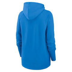Los Angeles Chargers Nike Women's Asymmetrical Raglan Full-Zip Hoodie