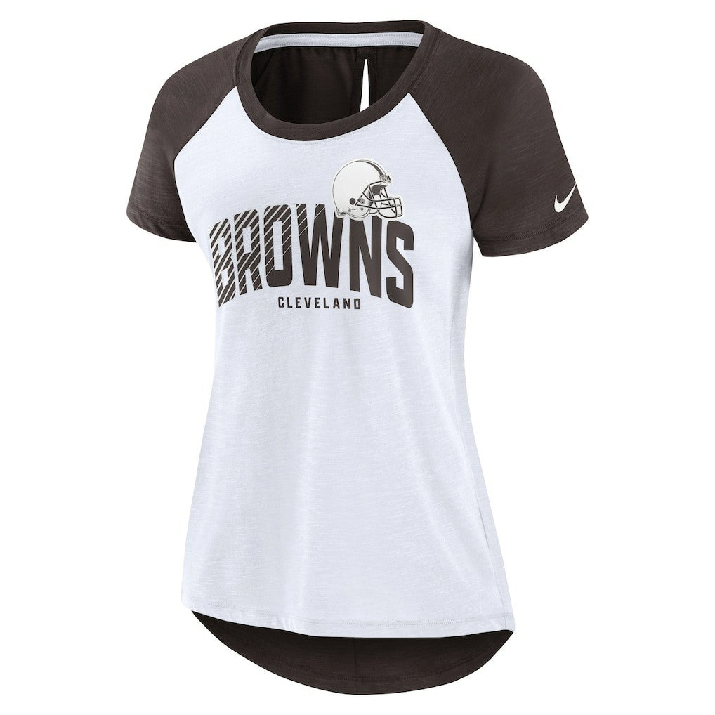 Cleveland Browns Nike Women's Back Slit Lightweight Fashion T-Shirt