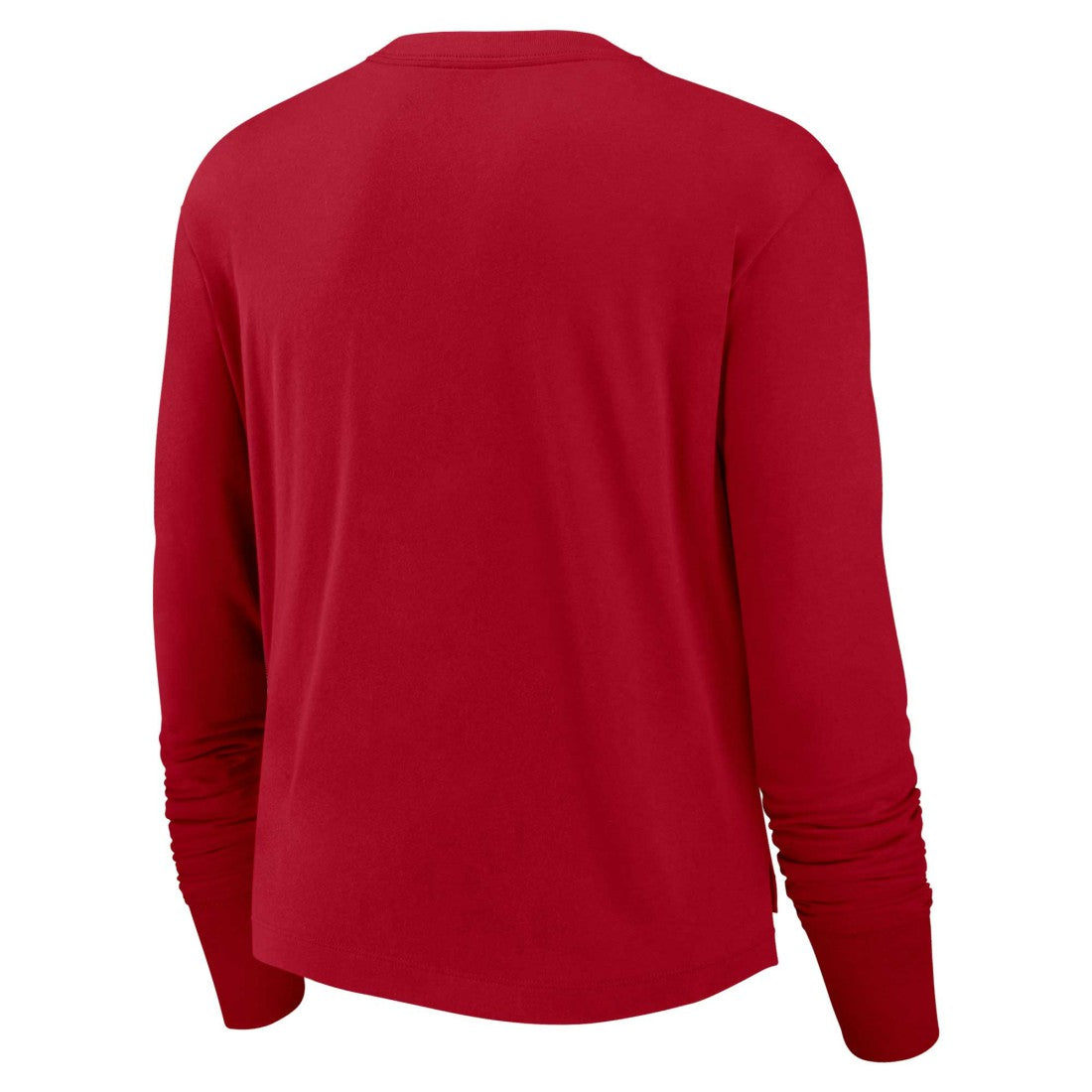 Tampa Bay Buccaneers Nike Women's Modest Crop Performance Long Sleeve T-Shirt