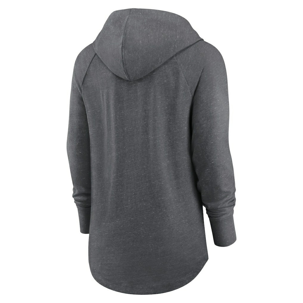 Cleveland Browns Nike Women's Raglan Funnel Neck Pullover Hoodie