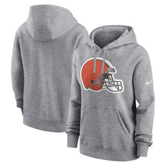 Cleveland Browns Nike Women's Team Logo Club Fleece Pullover Hoodie