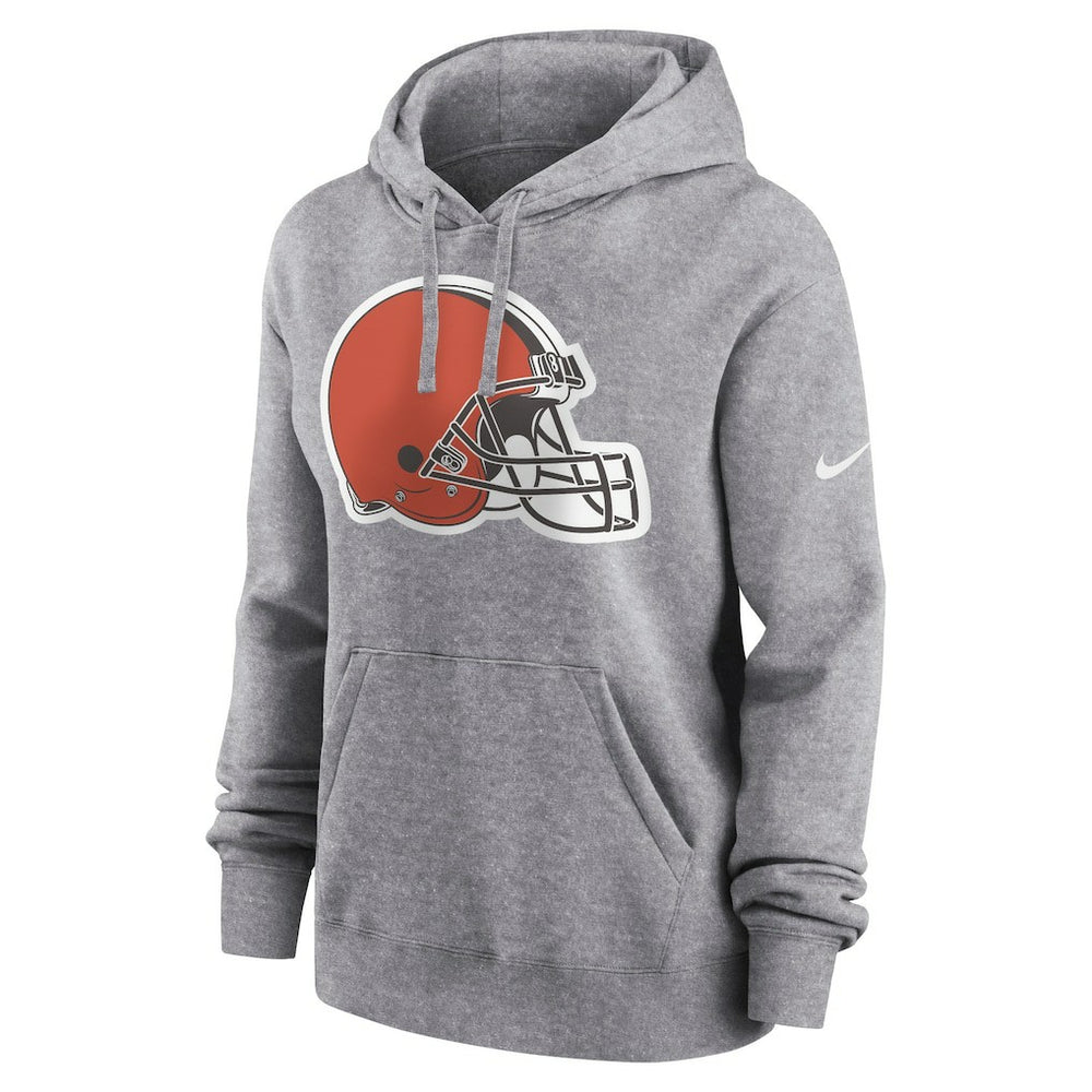 Cleveland Browns Nike Women's Team Logo Club Fleece Pullover Hoodie
