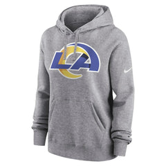 Los Angeles Rams Nike Women's Team Logo Club Fleece Pullover Hoodie