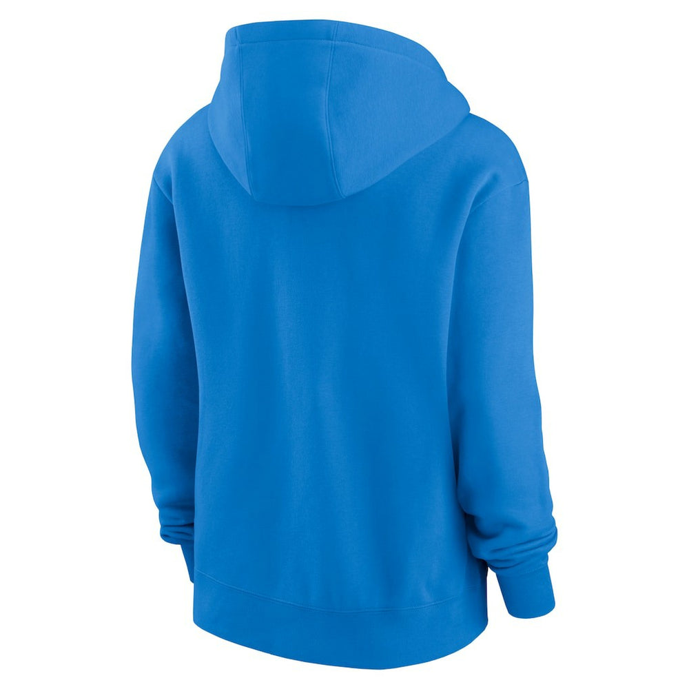 Los Angeles Chargers Nike Women's Wordmark Club Fleece Pullover Hoodie