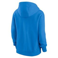 Los Angeles Chargers Nike Women's Wordmark Club Fleece Pullover Hoodie