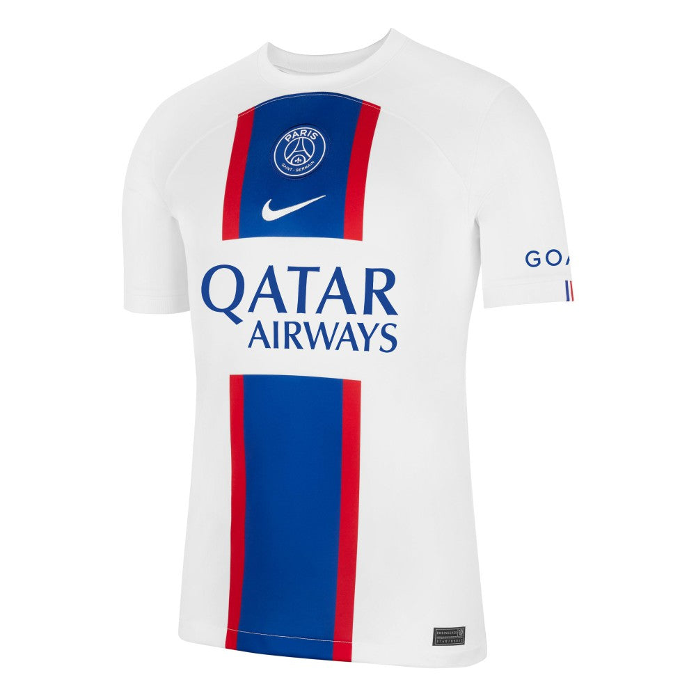 Lionel Messi Paris Saint-Germain 2022/23 Third Breathe Stadium Replica Player Jersey White - Nike