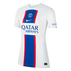 Neymar Jr. Paris Saint-Germain Women's 2022/23 Third Breathe Stadium Replica Player Jersey White - Nike