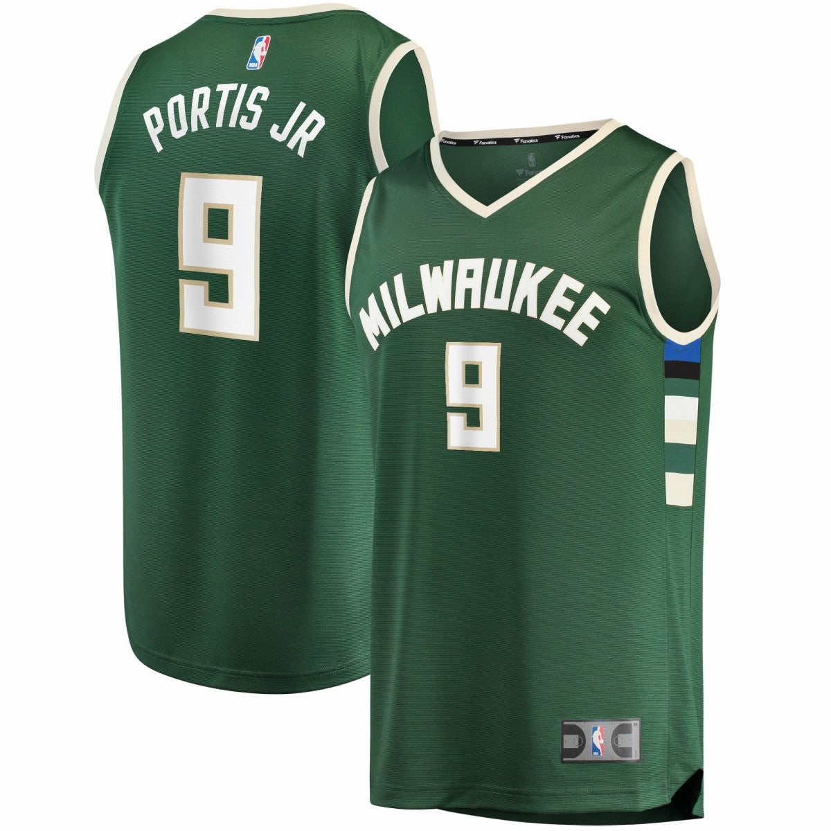 Bobby Portis Milwaukee Bucks Fast Break Replica Jersey Outlet