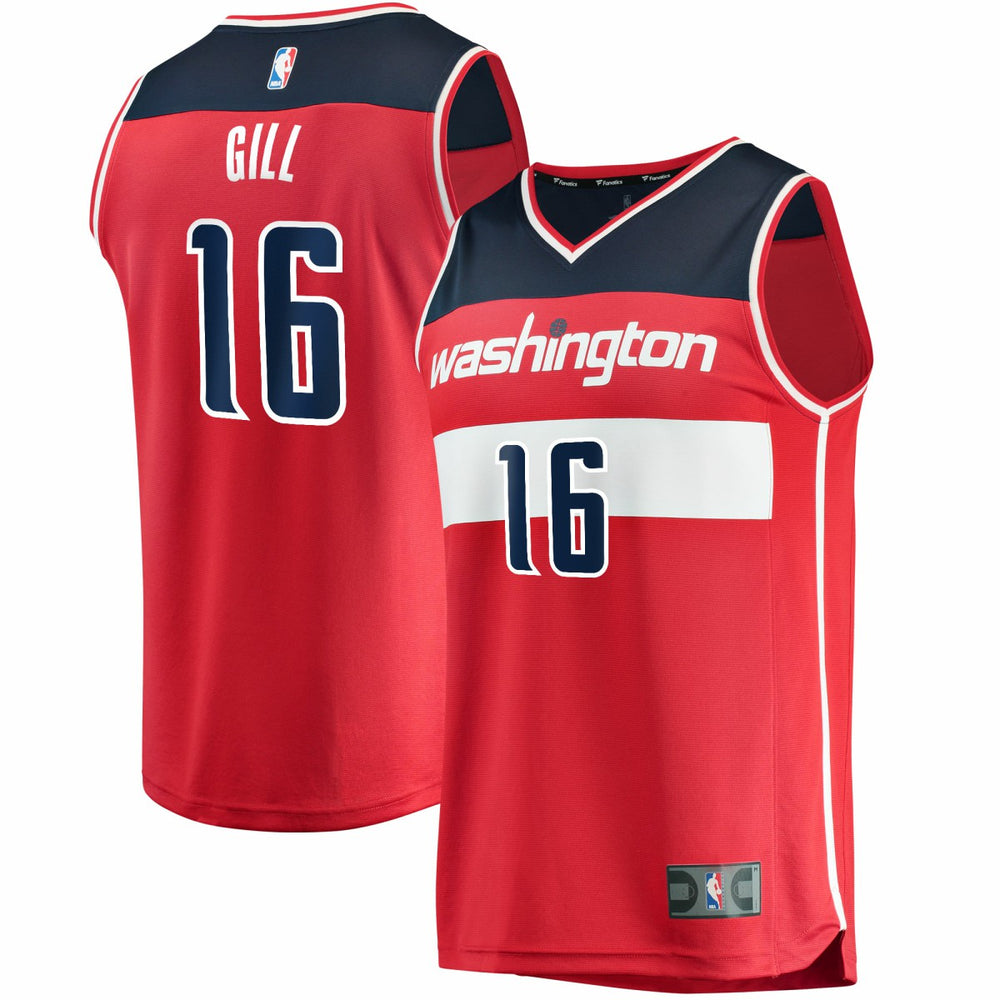 Anthony Gill Washington Wizards Fast Break Replica Jersey Online