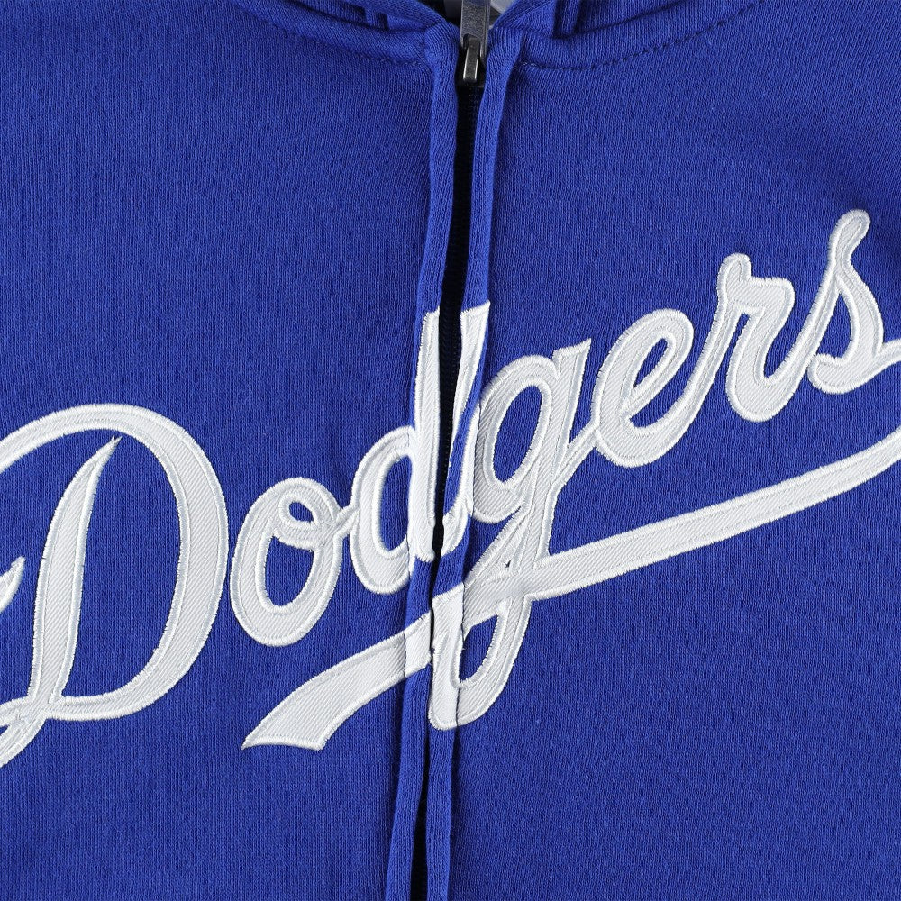 Los Angeles Dodgers Youth Wordmark Full-Zip Fleece Hoodie | MLB New