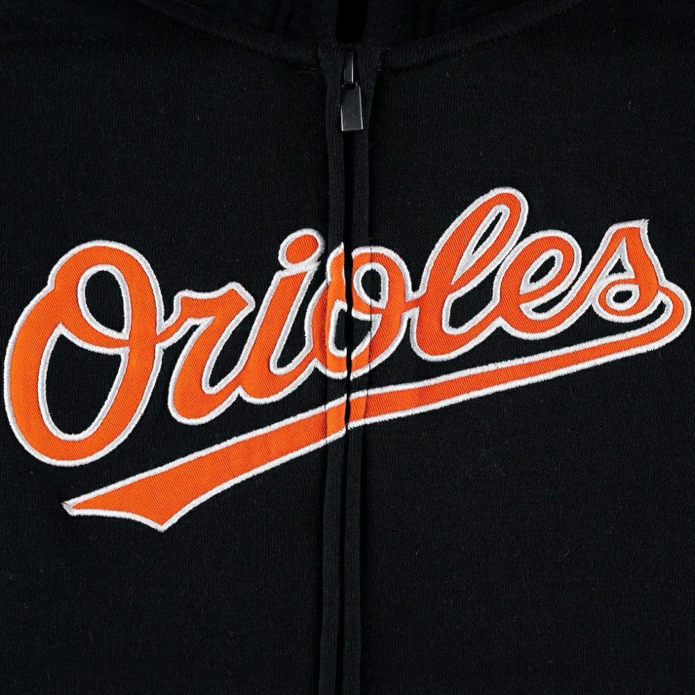 Baltimore Orioles Youth Wordmark Full-Zip Fleece Hoodie | MLB Shop