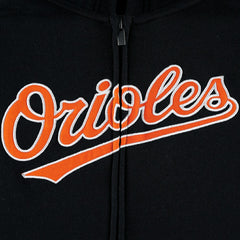 Baltimore Orioles Youth Wordmark Full-Zip Fleece Hoodie | MLB Shop