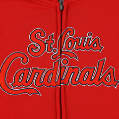 St. Louis Cardinals Youth Wordmark Full-Zip Fleece Hoodie | MLB Online