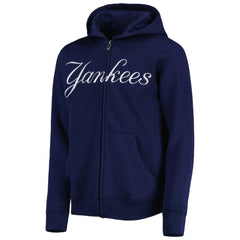 New York Yankees Youth Wordmark Full-Zip Fleece Hoodie | MLB Online