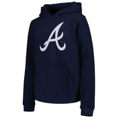 Atlanta Braves Youth Team Primary Logo Pullover Hoodie | MLB Online