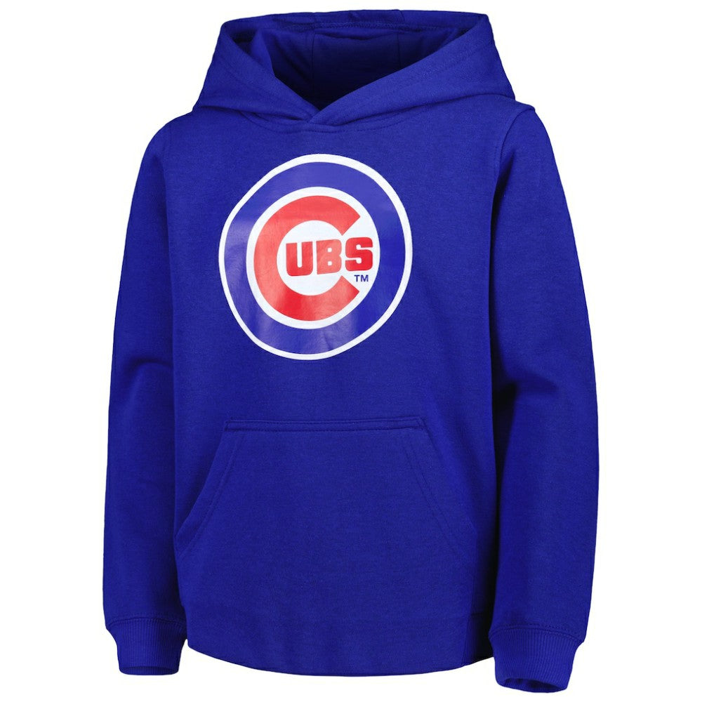Chicago Cubs Youth Team Primary Logo Pullover Hoodie | MLB On Sale