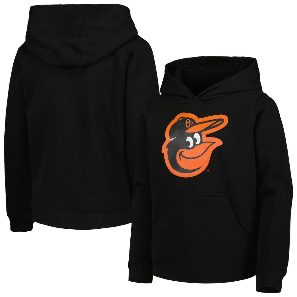 Baltimore Orioles Youth Team Primary Logo Pullover Hoodie | MLB Discount