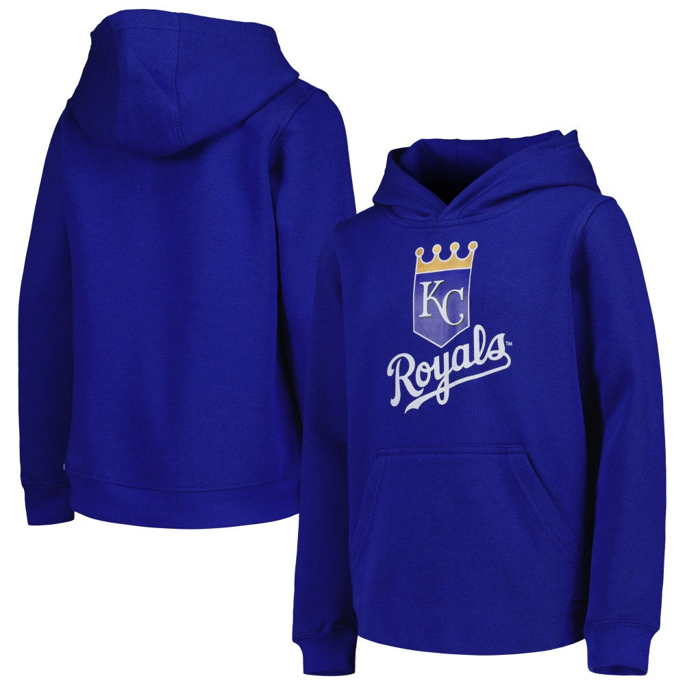 Kansas City Royals Youth Team Primary Logo Pullover Hoodie | MLB US