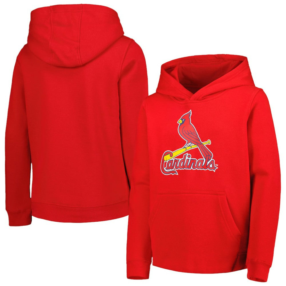 St. Louis Cardinals Youth Team Primary Logo Pullover Hoodie | MLB Sale