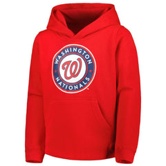 Washington Nationals Youth Team Primary Logo Pullover Hoodie | MLB Shop