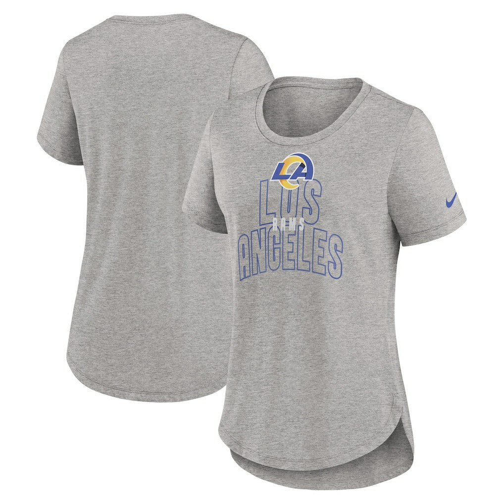 Los Angeles Rams Nike Women's Fashion Tri-Blend T-Shirt
