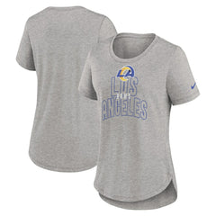 Los Angeles Rams Nike Women's Fashion Tri-Blend T-Shirt