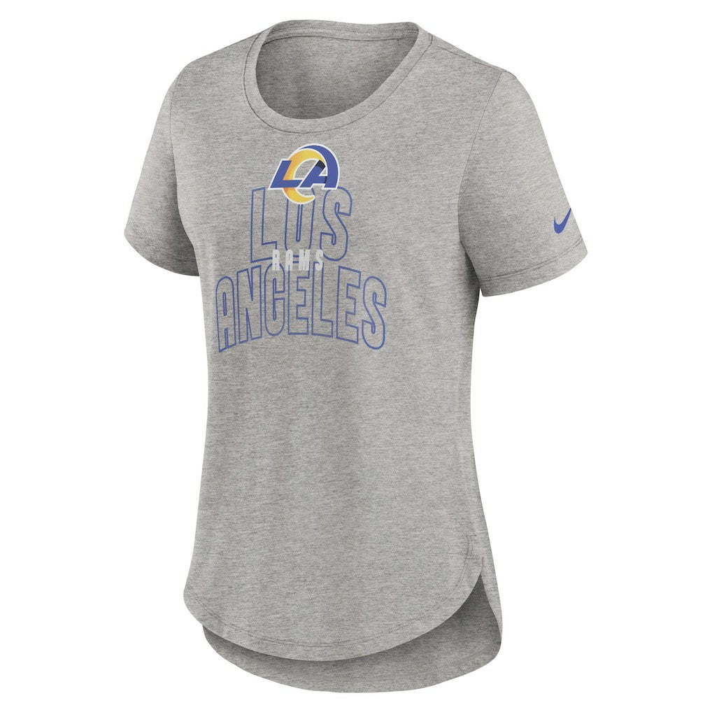 Los Angeles Rams Nike Women's Fashion Tri-Blend T-Shirt