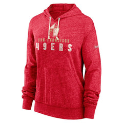 San Francisco 49ers Nike Women's Rewind Gym Vintage Lightweight Pullover Hoodie
