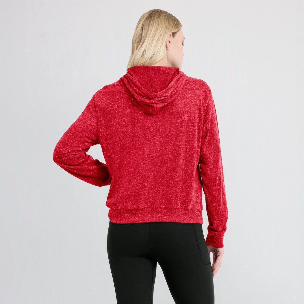 San Francisco 49ers Nike Women's Rewind Gym Vintage Lightweight Pullover Hoodie