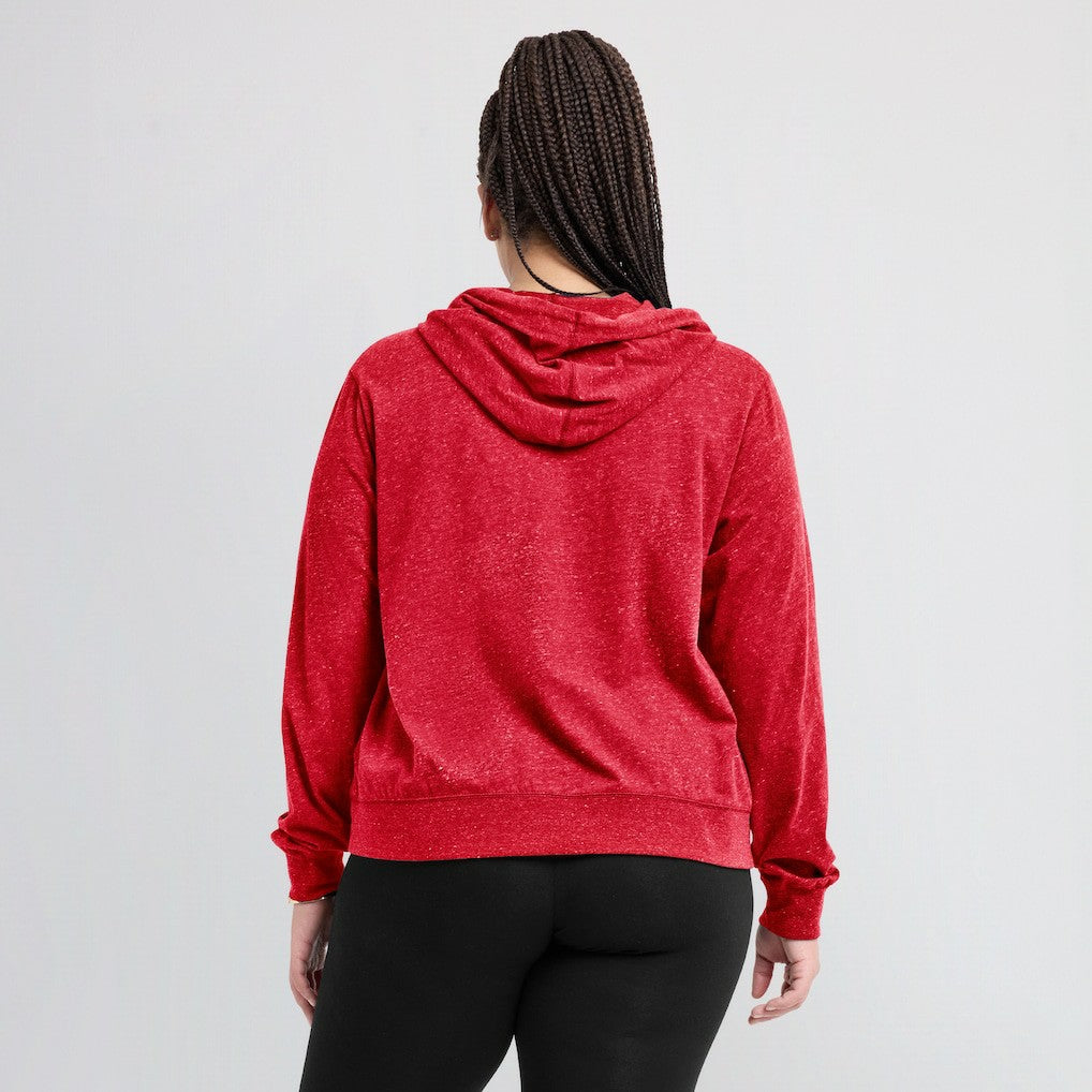 San Francisco 49ers Nike Women's Rewind Gym Vintage Lightweight Pullover Hoodie