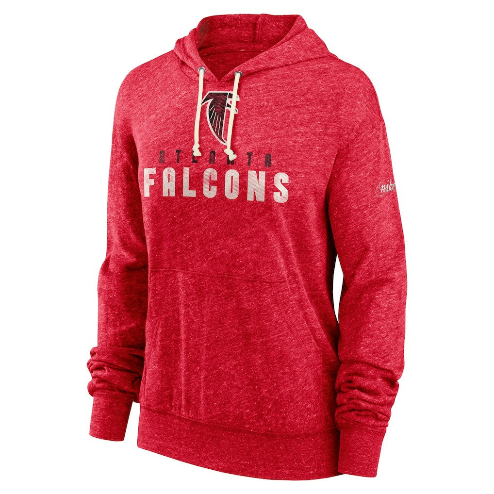 Atlanta Falcons Nike Women's Rewind Gym Vintage Lightweight Pullover Hoodie